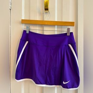 Purple Nike Tennis Skirt